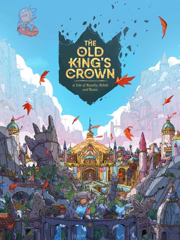 Cover-Artwork von The Old King's Crown – kartengetriebenes Machtkampf-Spiel von Pablo Clark (Spielworxx)