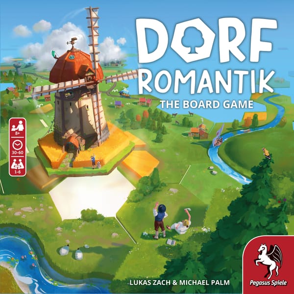 Dorfromantik - Das Brettspiel: Box mit Plättchen und Landschaft (Spiel des Jahres 2023)