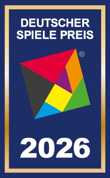 Offizielles Siegel des Deutschen Spiele Preises 2026