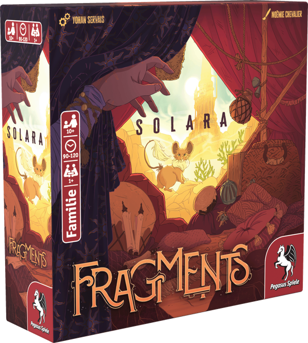 Cover-Illustration von Fragments – Solara von Pegasus Spiele